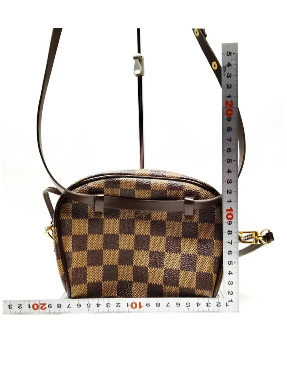 Authentic Louis Vuitton Ipanema Damier Ebene Crossbody Bag